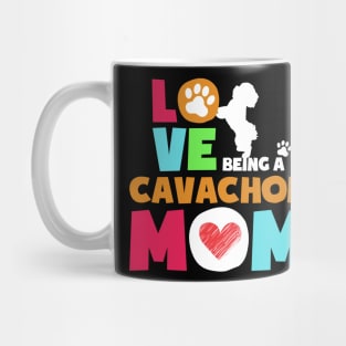 Love being a cavachon mom tshirt best cavachon Mug